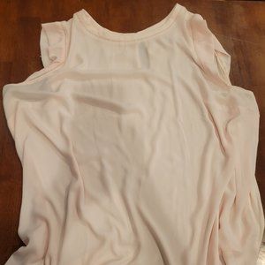 Loft Baby Pink Short Sleeve Top